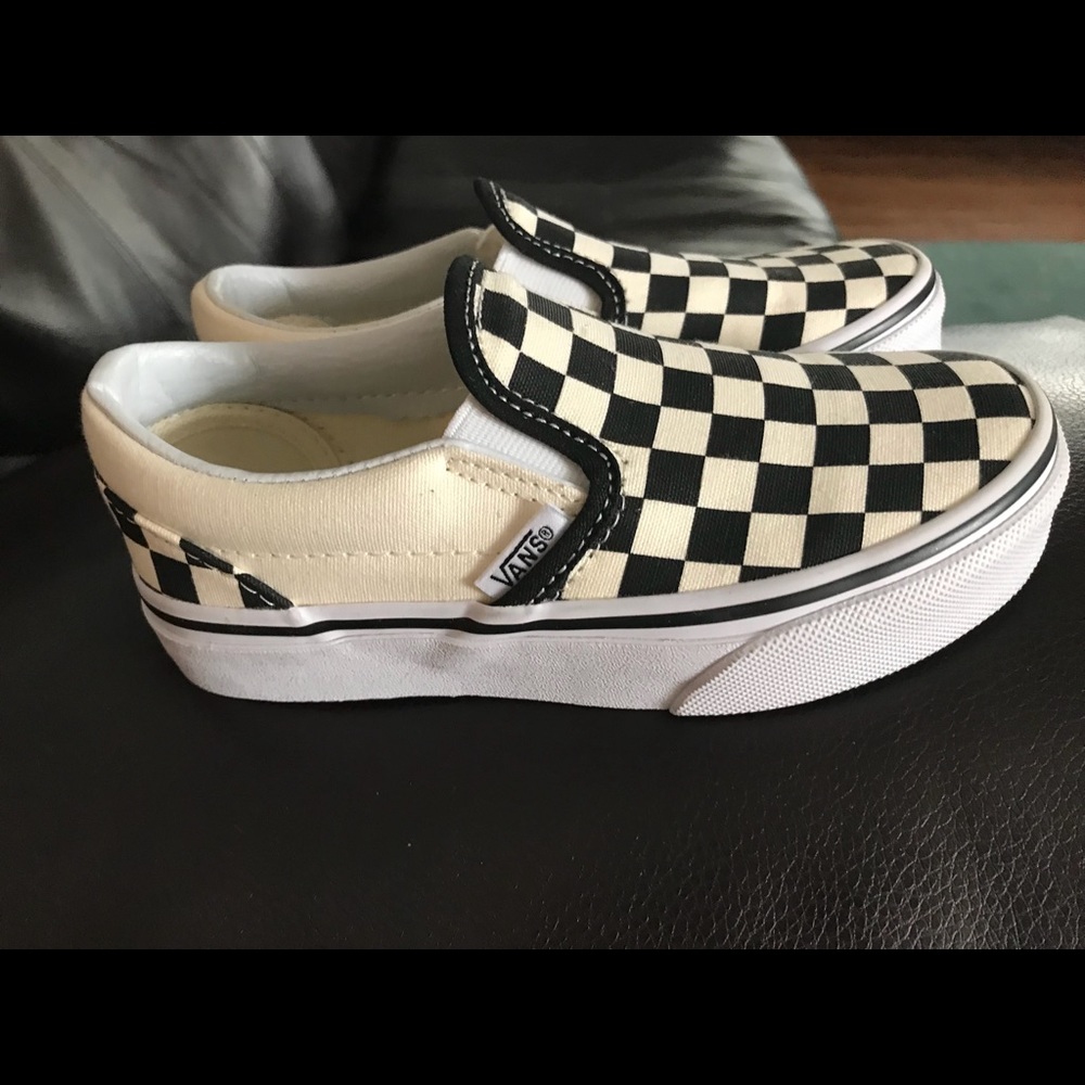 Little boys Vans 11.5